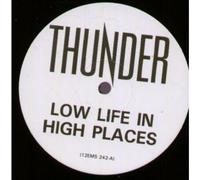 LOW LIFE IN HIGH PLACES 12" SINGLE UK EMI 1992 3 TRACK B/W LOW LIFE IN HIGH PLACES DEMO AND WITH A LITTLE HELP FROM MY FRIENDS (12EMS242) PIC SLEEVE