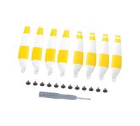 Low Noise Propellers for 3/4 8PCS Balanceds with Enhanceds Flight Stability Colorful Two Side Replacement Propellers