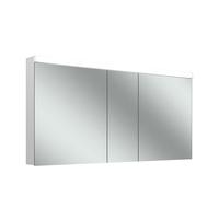 LOW plus 15 LED armoire de toilette, 3 portes 60/30/60cm, 1495x147x747mm, éclairage en haut, 172.350.01.0201, Exécution: norme CH/corps blanc/3000K