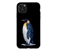 Low Poly Emperor Penguins Geometric Art Coque pour iPhone 11 Pro Max
