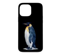 Low Poly Emperor Penguins Geometric Art Coque pour iPhone 13 Pro Max
