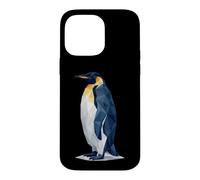 Low Poly Emperor Penguins Geometric Art Coque pour iPhone 14 Pro Max