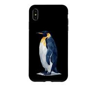 Low Poly Emperor Penguins Geometric Art Coque pour iPhone XS Max