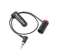 Low-Profile Câble Audio XLR 3 Broches Mâle à Verrouillage-3,5 mm-TRS de Angle Droit pour Sennheiser-EK-2000 XLR | Appareils Audio 633 688 Zaxcom Zoom|Alvin's Cables Rouge