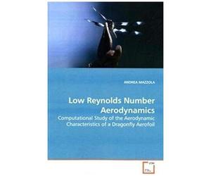 Low Reynolds Number Aerodynamics: Computational Study Of The Aerodynamic Characteristics Of A Dragonfly Aerofoil