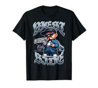 Low Rider West Side Gang West Coast Hip Hop 90 Rap T-Shirt