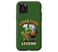 Low & Slow Legend Turtle BBQ Chef Grilling Legend Barbecue Legend Coque pour iPhone 11 Pro