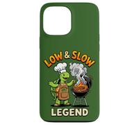 Low & Slow Legend Turtle BBQ Chef Grilling Legend Barbecue Legend Coque pour iPhone 13 Pro Max