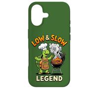 Low & Slow Legend Turtle BBQ Chef Grilling Legend Barbecue Legend Coque pour iPhone 17