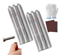 Low Temperature Universal Welding Rod, Metal Universal Low Temperature Easy Melt Welding Rods, for Stainless Steel, Iron, Aluminium, And Other Metals, Just Need a Lighter Easily Melt (6pcs)