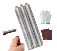 Low Temperature Universal Welding Rod, Metal Universal Low Temperature Easy Melt Welding Rods, for Stainless Steel, Iron, Aluminium, And Other Metals, Just Need a Lighter Easily Melt (3pcs)