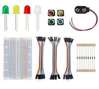 Low Voltage Labs - Lot de pièces de bricolage avec platine d'expérimentation (1 paquet).