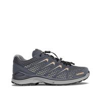 LOWA Adulte Master Article 521311 7979 Meadow GTX LO SL Gris, Bleu acier et pêche, 37 EU
