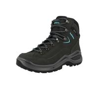 LOWA Renegade Evo GTX MID Ws Bottes Taille M, asphalte turquoise, 37 EU