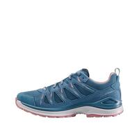 LOWA Innox EVO II GTX Ws Chaussures basses, Bleu acier, vieux rose, 42.5 EU
