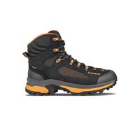 Lowa - Chaussures de randonnée GORE-TEX® - Corvara GTX Mid Black/Orange pour Homme en Cuir - Taille 42 - Noir Noir 42