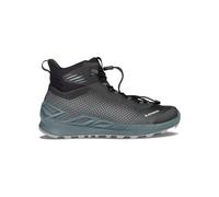 Lowa - Chaussures de randonnée GORE-TEX - Merger Gtx Mid Ws Petrol / Iceblue pour Femme - Taille 37 - Gris Gris 37