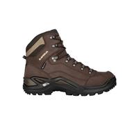Lowa - Chaussures de randonnée GORE-TEX - Renegade GTX Mid Espresso pour Homme en Cuir - Taille 44,5 - Marron Marron 44,5