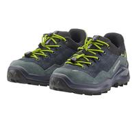 LOWA Enfants Wandax GTX Low Chaussures, dunkelpetrol-Limone, 40
