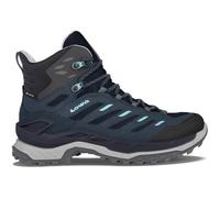 Lowa - Chaussures de randonnée GORE-TEX - Innovo GTX Mid Ws Navy/Arctic pour Femme - Taille 5,5 UK - Gris Gris 5,5 UK