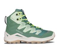 Lowa - Kid's Maddox Pro GTX Mid - Chaussures de randonnée - EU 28 - smoke green / mint green