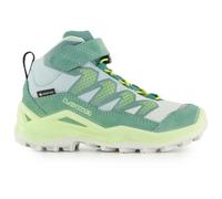 Lowa - Kid's Maddox Pro GTX Mid VC - Chaussures de randonnée - EU 28 - smoke green / mint green