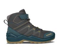 Lowa - Kid's Maddox Warm GTX Mid Junior - Chaussures d'hiver - EU 30 - petrol / mustard