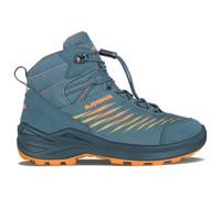 Lowa - Kid's Zirrox II GTX Mid - Chaussures de randonnée - EU 25 - petrol / mango