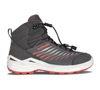 Lowa - Kid's Zirrox II GTX Mid - Chaussures de randonnée - EU 28 - graphite / coral
