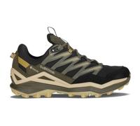 Lowa - Chaussures de randonnée GORE-TEX - Maddox Pro GTX Lo Black/Olive pour Homme - Taille 7,5 UK - Kaki Kaki 7,5 UK