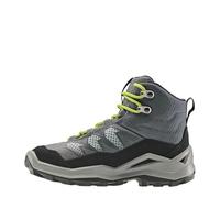 Lowa Maddox Pro GTX MID JR Chaussures pour adulte, Noir citron vert, 28 EU