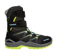 LOWA Maddox Warm GTX HI JR Bottes hautes, Noir citron vert, 31 EU