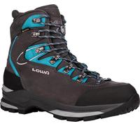 Lowa - Women's Mauria Evo GTX - Chaussures de randonnée - UK 4,5 - Regular | EU 37.5 - anthracite / turquoise