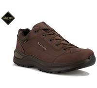 Lowa - Chaussures de randonnée GORE-TEX - Renegade Evo Gtx Lo Espresso / Black pour Homme en Cuir - Taille 9 UK - Marron Marron 9 UK