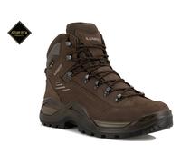 Lowa - Chaussures de randonnée GORE-TEX - Renegade Evo GTX Mid Wide Espresso/Seaweed pour Homme en Cuir - Taille 10 UK - Marron Marron 10 UK
