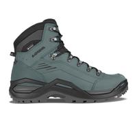 Lowa - Chaussures de randonnée GORE-TEX - Renegade Evo GTX Mid Smoke Green/Grey pour Homme en Cuir - Taille 7 UK - Vert Vert 7 UK