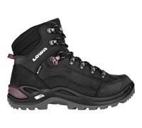 Lowa Renegade Gore-Tex Mid Femme Noir - Chaussures pour petite et moyenne randonnée femmes 39.5