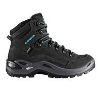 LOWA Renegade GTX Mid Ws Femelle Adulte Noir, Turquoise