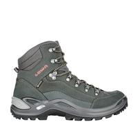 Lowa Renegate Gtx Mi, Chaussures de Randonnée Hautes femme, Gris (Anthrazit/mandarine 9709), 37 EU
