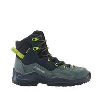 LOWA WANDAX GTX MID JR Bottes moyennes, Vert citron vert foncé, 34 EU