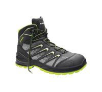 LOWA work Botte de sécurité Larrox Work GTX grey Mid taille 48 gris/vert S3 C...