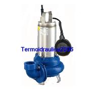 Lowara DL Pompes submersibles pour eaux usées DLVORTEX/A 1,1KW 1,5HP 400V