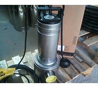 Lowara Pompe Submersibles Eaux Usées DOMO 15VX/B Vortex 1,1kW 1,5Hp 1x230V
