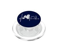 Lowchen Dog Heartbeat Little Lion Amoureux des Chiens PopSockets PopGrip pour MagSafe