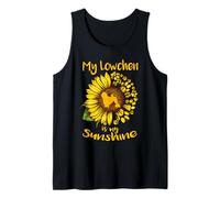Lowchen Dog is My Sunshine Sunflower Dog Paw Puppy Lover Débardeur