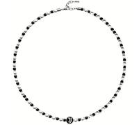 LOWELL B-JC012XPN Collier unisexe avec perles blanches et noires