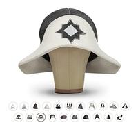 LoWell® Chapeau de sauna - En feutre pour homme et femme avec guide de sauna - Accessoire de sauna idéal pour une expérience de bien-être unique - Motif Napoléon - Bonnet de sauna