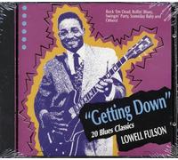 LOWELL FULSON - Lowell Fulson - GETTING DOWN CD DUTCH BLUE CITY 1989