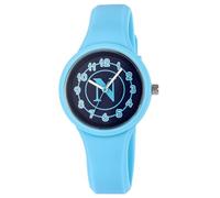 Lowell Mixte Analogique Quartz Montre avec Bracelet en Silicone P-NA480KB2
