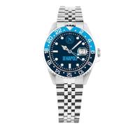 Lowell Montre analogique à Quartz Unisexe-Adulte avec Bracelet en Acier Inoxydable P-N7481UB1